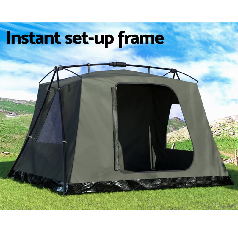 Weisshorn Camping Tent Instant Up 2-3 Person Tents Outdoor Hiking Shelter - Outbackers