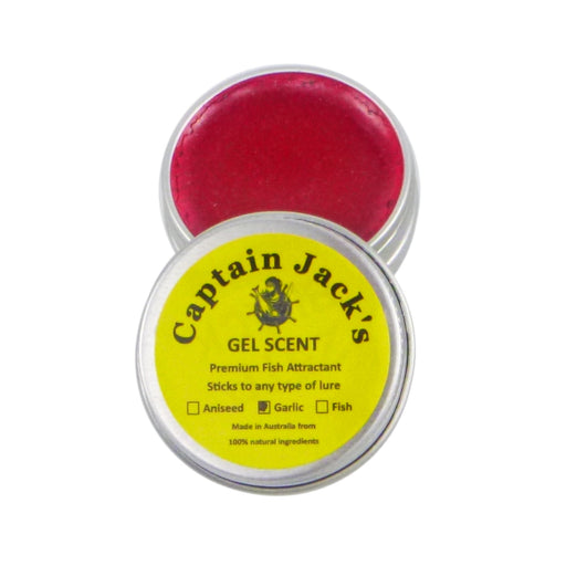 Captain Jack's Gel Scent - Garlic, 15 gm Tin - Outbackers