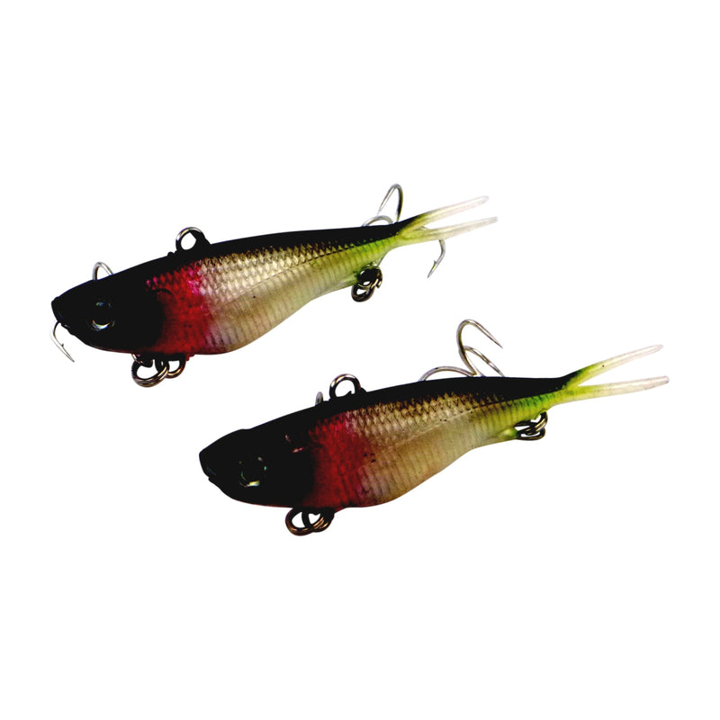 Swimerz 95mm Soft Vibe, Red Gill, 2 pack - Outbackers
