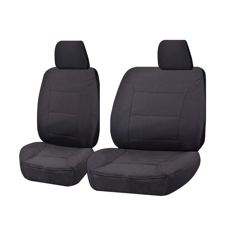 All Terrain Canvas Seat Covers - For Chevrolet Colorado Rg Series Single Cab (2012-2016) - Outbackers