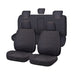 Seat Covers for ISUZU D-MAX 06/2012 - ON DUAL CAB CHASSIS UTILITY FR CHARCOAL ALL TERRAIN - Outbackers