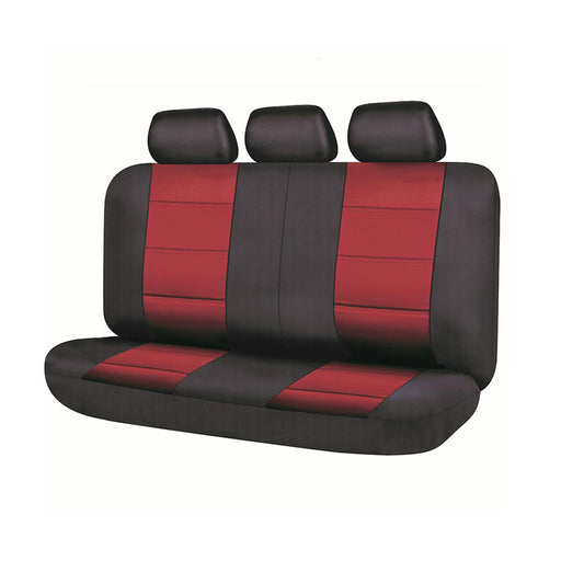 Universal El Toro Series Ii Rear Seat Covers Size 06/08S | Black/Red - Outbackers