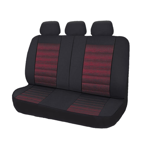 Universal Opulence Rear Seat Covers Size 06/08S | Red - Outbackers