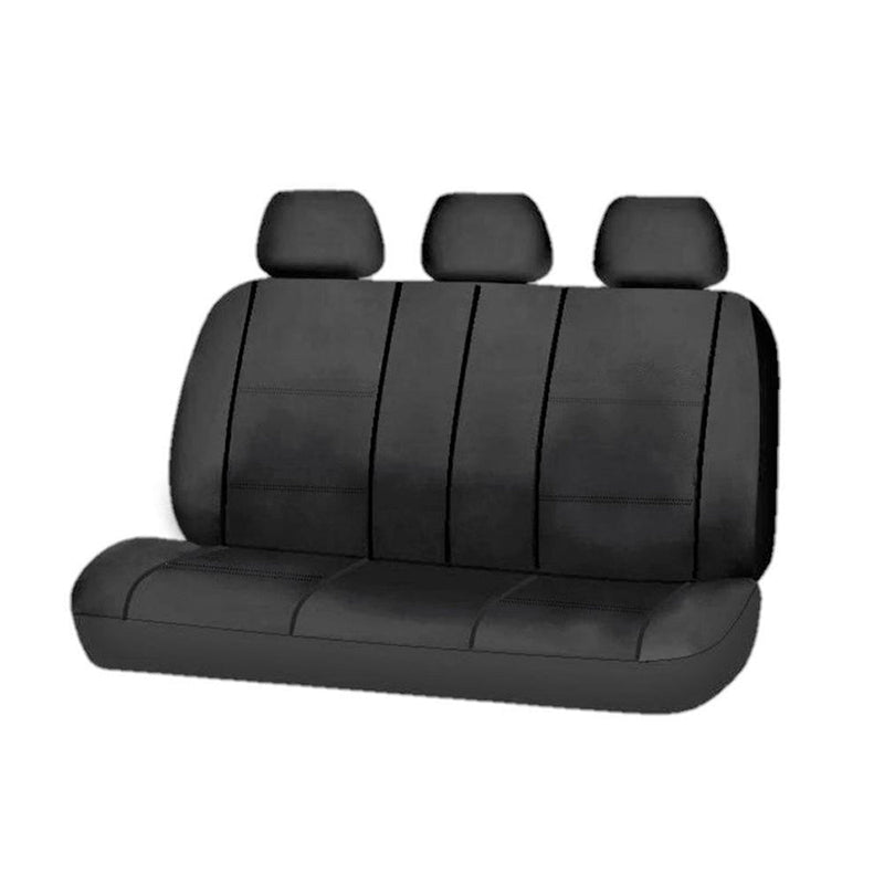 Universal Platinum Rear Seat Covers Size 06/08S | Grey - Outbackers