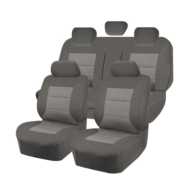Premium Jacquard Seat Covers - For Chevrolet Colorado Rg Series Dual Cab  (2012-2022) - Outbackers