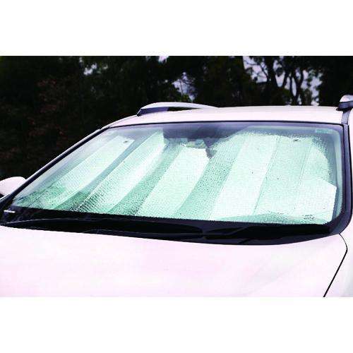 Premium Sun Shade - X-Large [150cm x 80cm] - White/Silver - Outbackers