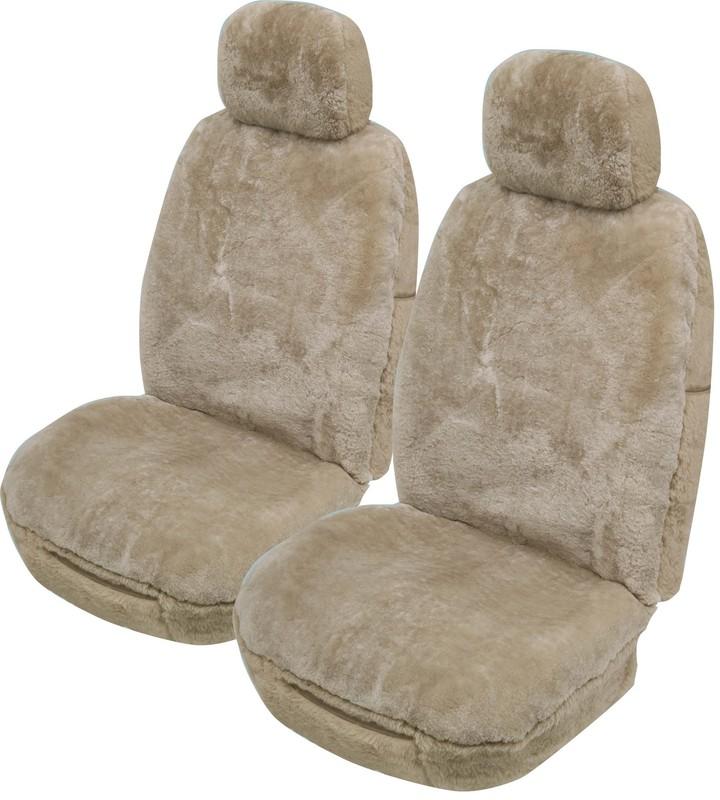 Softfleece Sheepskin Seat Covers - Universal Size (20mm) - Outbackers