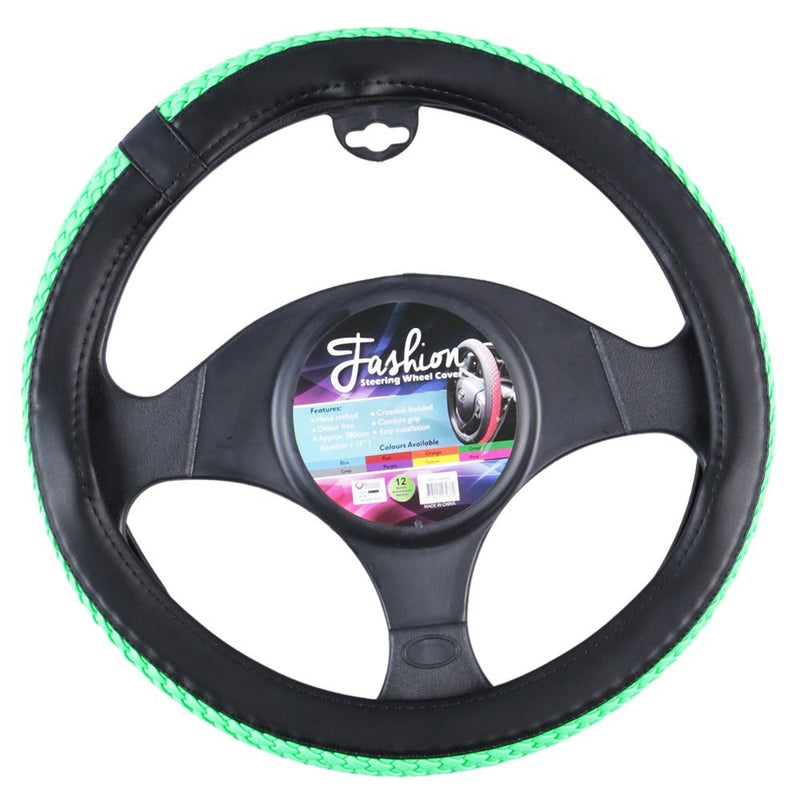 Fashion Steering Wheel Cover - Green - Outbackers