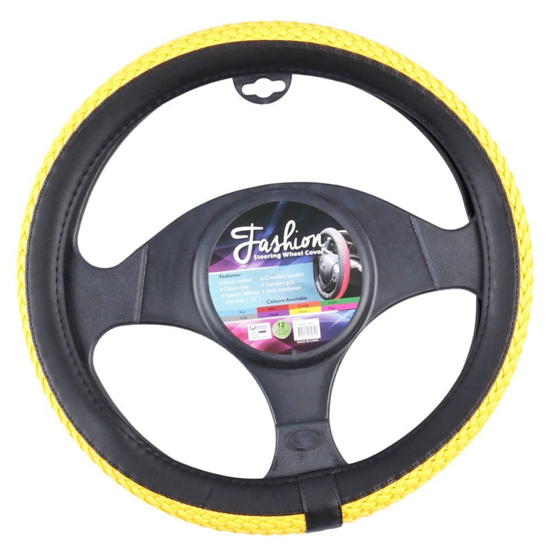 Fashion Steering Wheel Cover - Orange - Outbackers