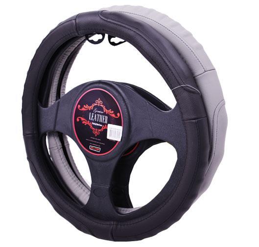 Kenco Lace-Up Steering Wheel Cover - Black - Outbackers