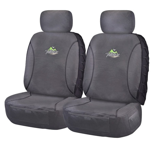 Seat Covers for FORD RANGER PX - PX II SERIES10/2011 - ON SINGLE / SUPER / DUAL CAB FRONT 2X BUCKETS CHARCOAL TRAILBLAZER - Outbackers