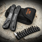 All in one Steel Multitool Camping tool Folding Pliers / multi tool pocket knife - Outbackers