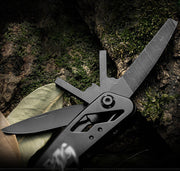 All in one Steel Multitool Camping tool Folding Pliers / multi tool pocket knife - Outbackers