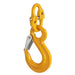 2X 8mm Eye Sling Hook + Hammer Lock Safety Chain Caravan Trailer Connecting Extend - Outbackers