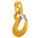 2X 8mm Eye Sling Hook + Hammer Lock Safety Chain Caravan Trailer Connecting Extend - Outbackers