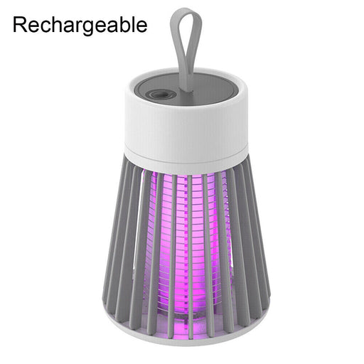 Electric Mosquito Killer Lamp Rechargeable Insect Catcher Fly Bug Zapper Trap LED UV Mozzie - Outbackers