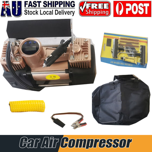 12V Car Air Compressor Tyre Deflator Inflator Auto Portable 4WD Truck Tire Pump - Outbackers