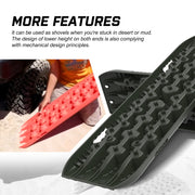 X-BULL Recovery tracks kit Boards 4WD strap mounting 4x4 Sand Snow Car qrange GEN3.0 6pcs OLIVE - Outbackers