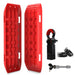 X-BULL Hitch Receiver 5T Recovery Receiver With 2PCS Recovery tracks Boards Gen2.0 Red - Outbackers