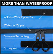 X-BULL Waterproof Car Roof Cargo Bag 595L Top Rack Carrier Luggage Storage Cube - Outbackers