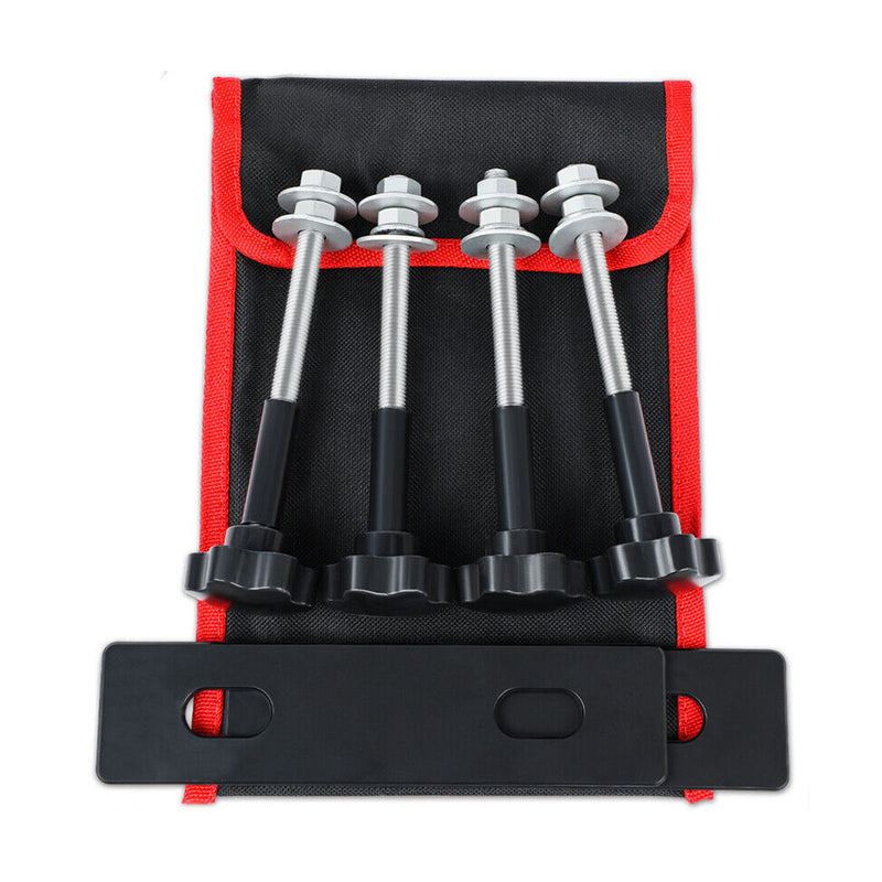 X-BULL Tracks Fixing Pins Mounting Kit Holders Roof Rack Mount Bracket 4WD 4x4 - Outbackers