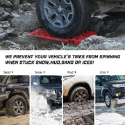 X-BULL Recovery tracks / Sand tracks / Mud tracks / Off Road 4WD 4x4 Car 2pcs Gen 3.0 - Olive - Outbackers