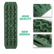 X-BULL Recovery tracks / Sand tracks / Mud tracks / Off Road 4WD 4x4 Car 2 Pairs Gen 3.0 - Olive - Outbackers