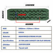 X-BULL Recovery tracks / Sand tracks / Mud tracks / Off Road 4WD 4x4 Car 2 Pairs Gen 3.0 - Olive - Outbackers