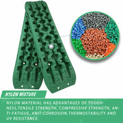 X-BULL Recovery tracks / Sand tracks / Mud tracks / Off Road 4WD 4x4 Car 2 Pairs Gen 3.0 - Olive - Outbackers