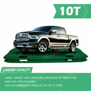 X-BULL Recovery tracks / Sand tracks / Mud tracks / Off Road 4WD 4x4 Car 2 Pairs Gen 3.0 - Olive - Outbackers