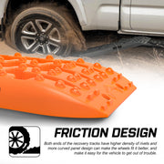 X-BULL Recovery tracks Sand 4x4 4WD Snow Mud Car Vehicles ATV 2pcs Gen 3.0 - Orange - Outbackers