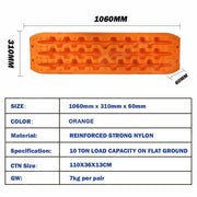 X-BULL Recovery tracks Sand 2 Pairs 4PC10T 4WD Sand / Snow / Mud Off-road Gen 3.0 - Orange - Outbackers