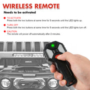 X-BULL 2x Wireless Winch Remote Control 12 Volt Handset Switch 150ft 4WD - Outbackers