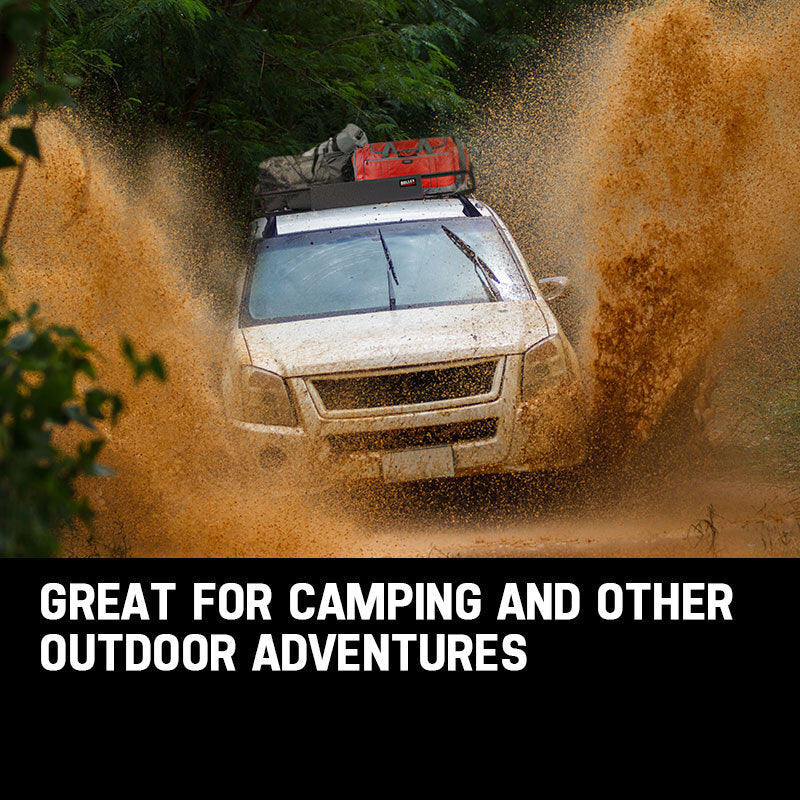 BULLET Universal Roof Rack Basket - Car Luggage Carrier Steel Cage Vehicle Cargo - Outbackers