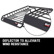 BULLET Universal Roof Rack Basket - Car Luggage Carrier Steel Cage Vehicle Cargo - Outbackers