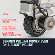 T-REX Motorised Jockey Wheel Electric Power Mover 12V 350W Caravan Trailer Boat - Outbackers