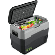 GECKO 40L Portable Fridge Freezer 12V/24V/240V for Camping, Car, Caravan, Boats - Outbackers