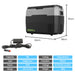 GECKO 40L Portable Fridge Freezer 12V/24V/240V for Camping, Car, Caravan, Boats - Outbackers