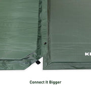 KILIROO Inflating Camping Mat with Pillow - Army Green KR-IM-100-HY - Outbackers