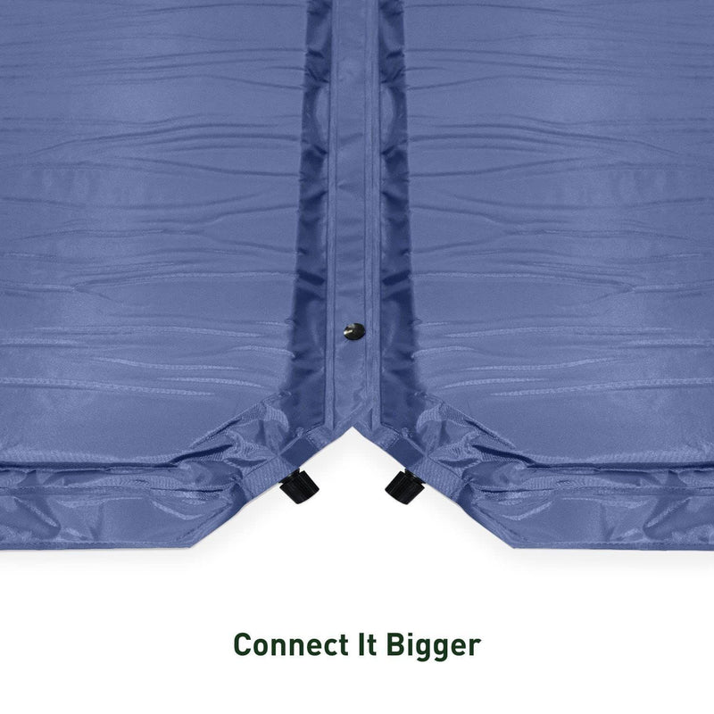 KILIROO Inflating Camping Mat - Navy Blue KR-IM-101-HY - Outbackers