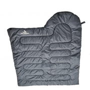 KILIROO Sleeping Bag 350GSM Black - Outbackers