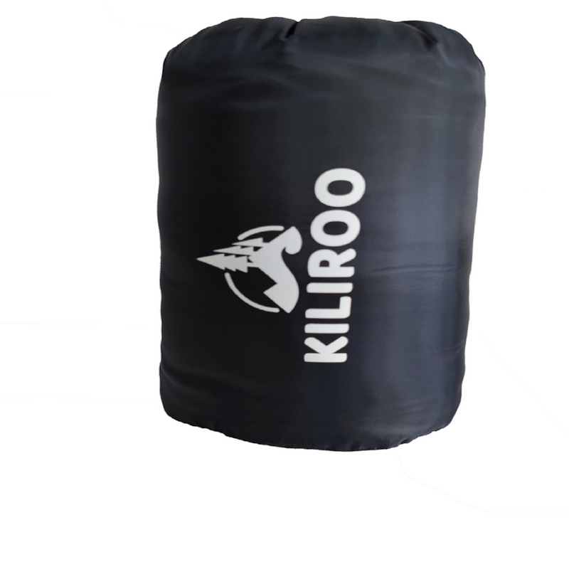 KILIROO Sleeping Bag 350GSM Black - Outbackers