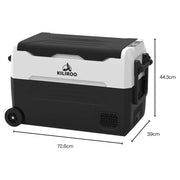 KILIROO Portable Camping Fridge 45L - Outbackers