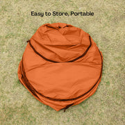 KILIROO Shower Tent with 2 Window (Orange) - Outbackers