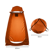 KILIROO Shower Tent with 2 Window (Orange) - Outbackers