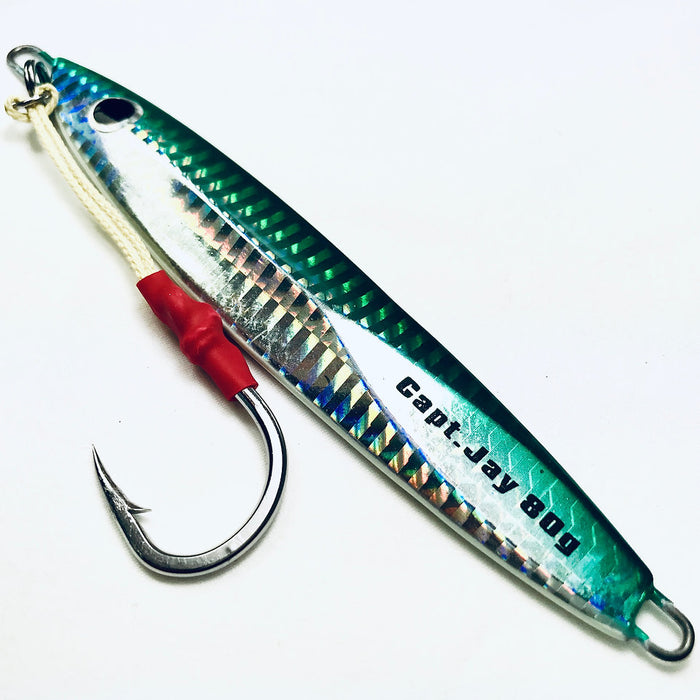 capt jays fishing lures Capt Jay 80g Fishing Saltwater jigs Speed Jigging Slow Jigging Pitchin — Outbackers