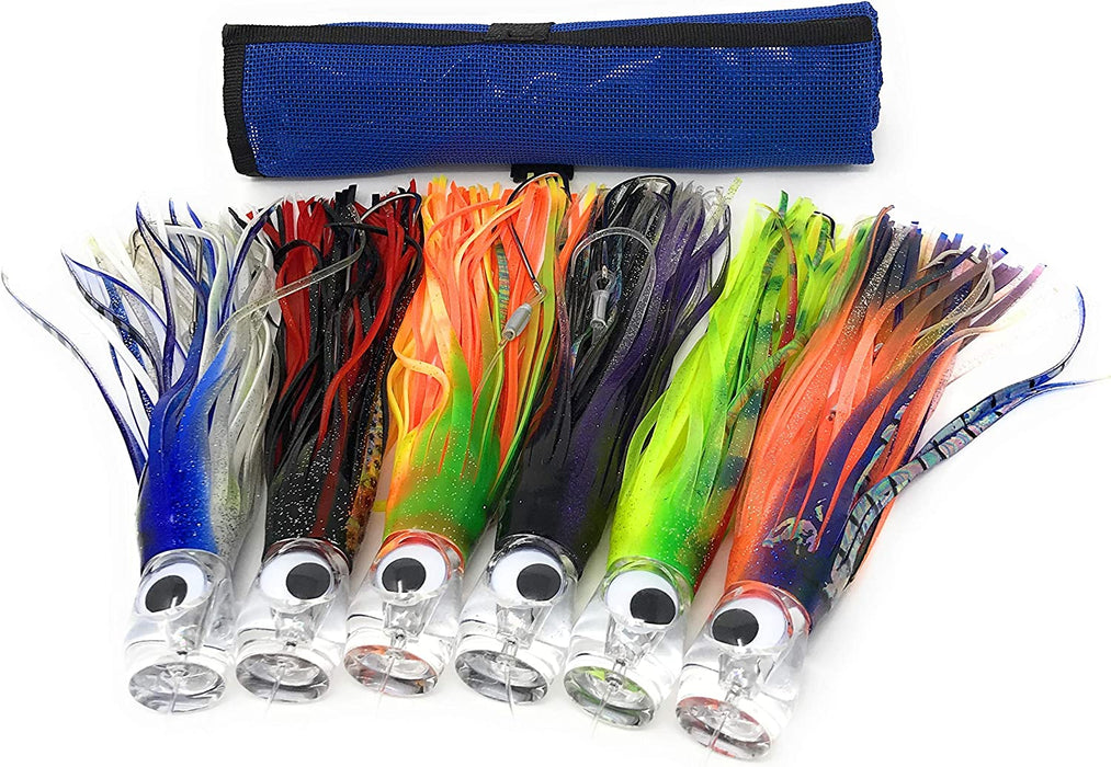 Capt Jay Fishing trolling Lure (9 inch) 6pcs Package Fishing trolling — Outbackers