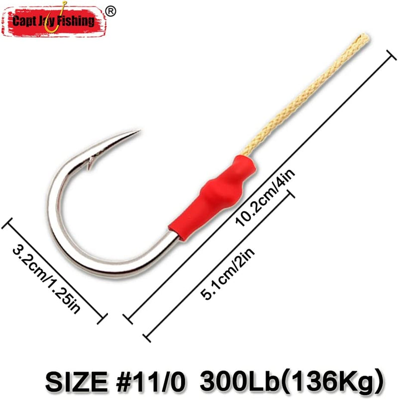 Capt Jay Fishing Assist Hooks #11 (3pc) - Outbackers