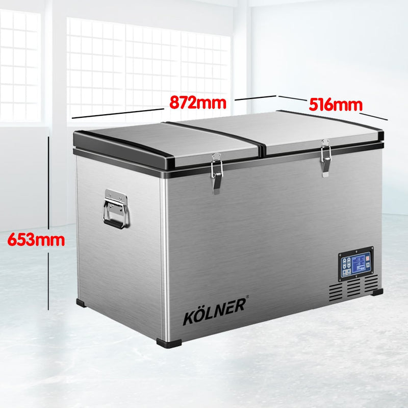 Kolner 125l Portable Fridge Cooler Freezer Camping Car Refrigerator - Outbackers