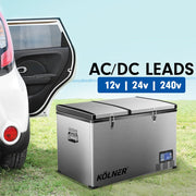 Kolner 125l Portable Fridge Cooler Freezer Camping Car Refrigerator - Outbackers